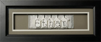 Ethan customized shadow box