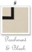 Parchment / Black